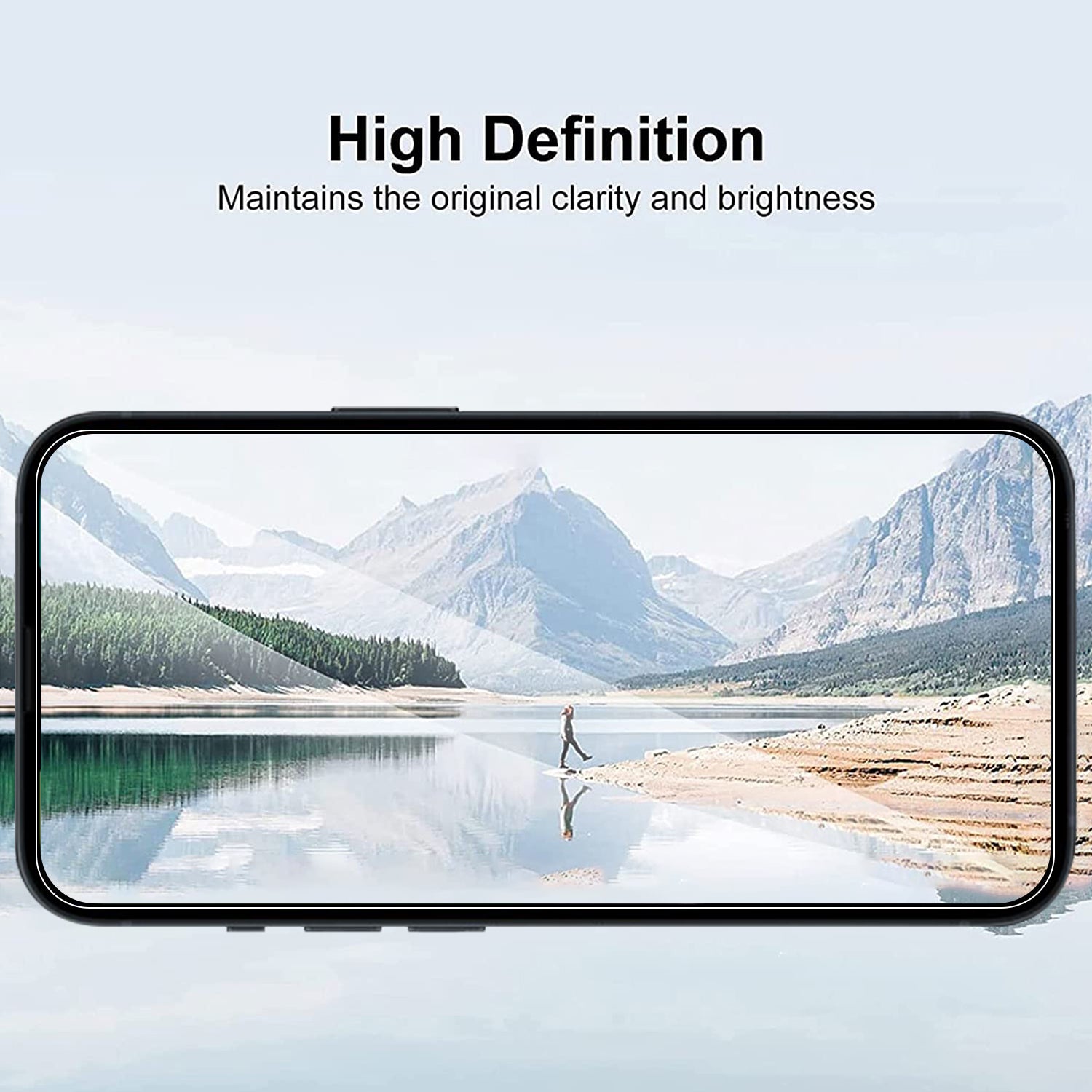 AMORUS For Honor X7b 5G Anti-explosion Screen Protector High Aluminum-silicon Glass Film AMORUS For Honor X7b 5G Anti-explosion Screen Protector High Aluminum-silicon Glass Film